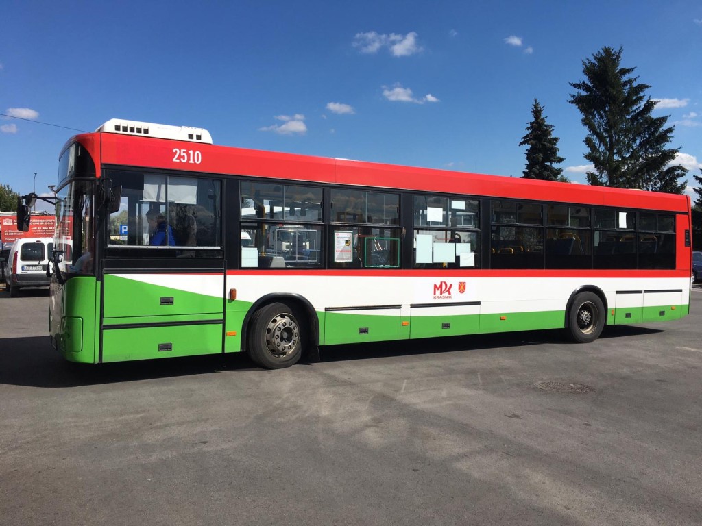Jelcz M121 "Mastero" na ulicach Kraśnika itm1#193