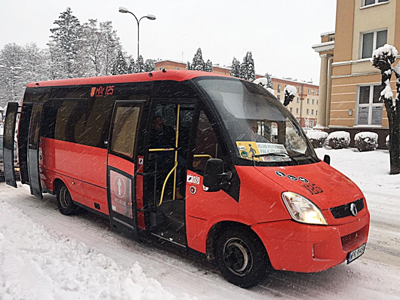 Mimo ciężkich warunków pogodowych wystartowaliśmy z naszym nowym zadaniem. itm1#210