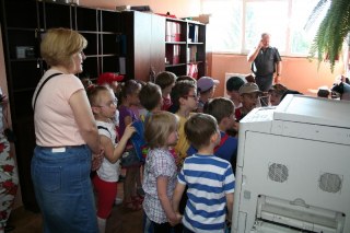 Wycieczka dzieci z Przedszkola Miejskiego nr 5