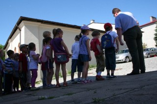 Wycieczka dzieci z Przedszkola Miejskiego nr 5