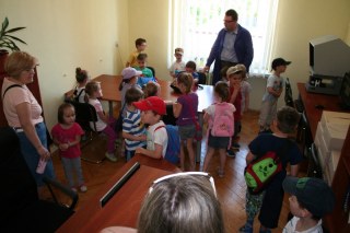Wycieczka dzieci z Przedszkola Miejskiego nr 5