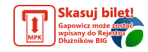 Skasuj bilet