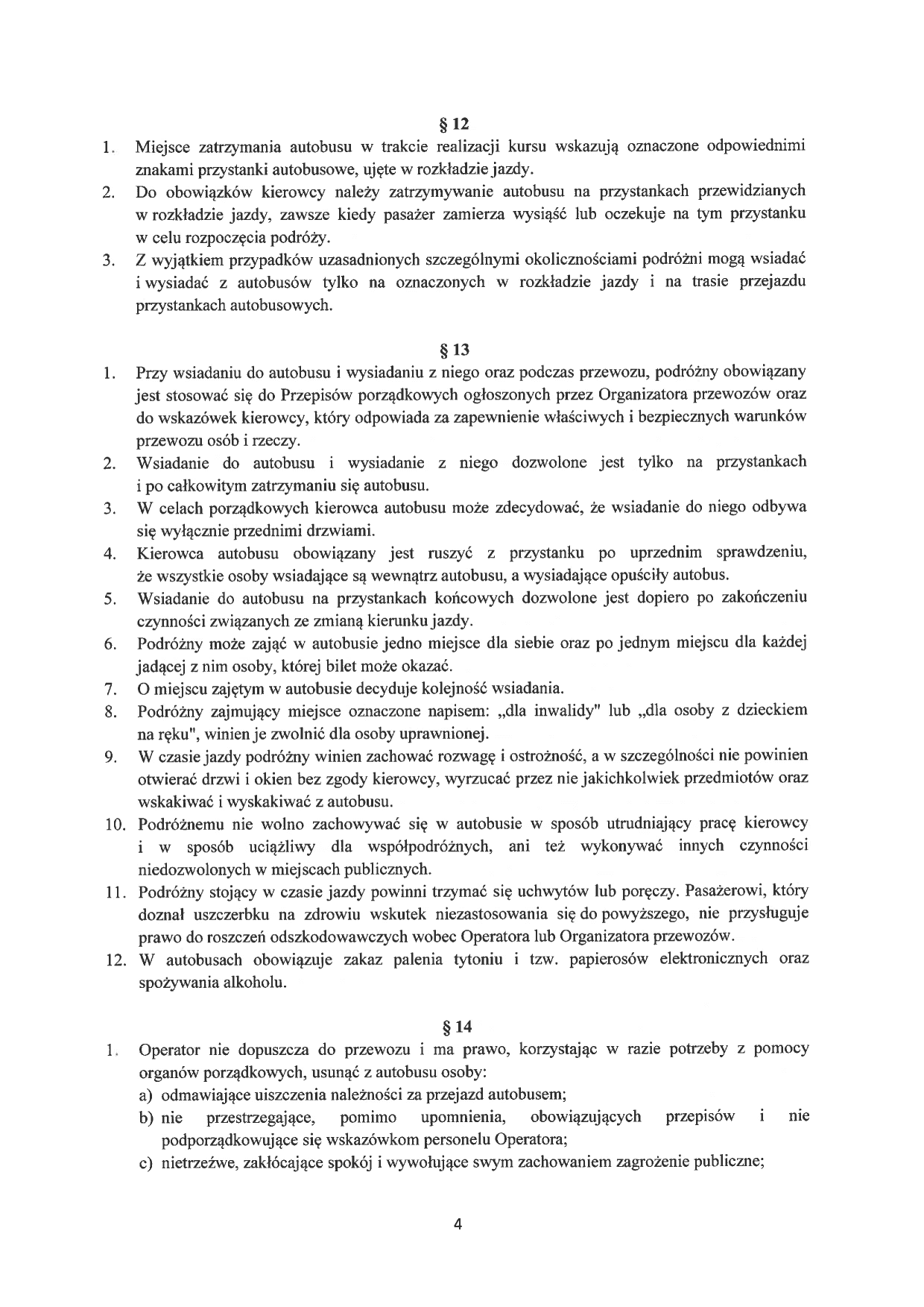 Regulamin przewozu str. 4