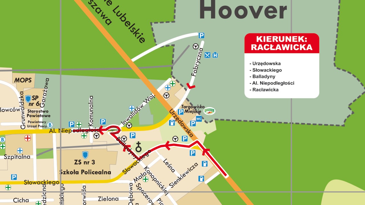 WAŻNA INFORMACJA - Zmiany w rejonie Skrzyżowania FŁT itm1#216